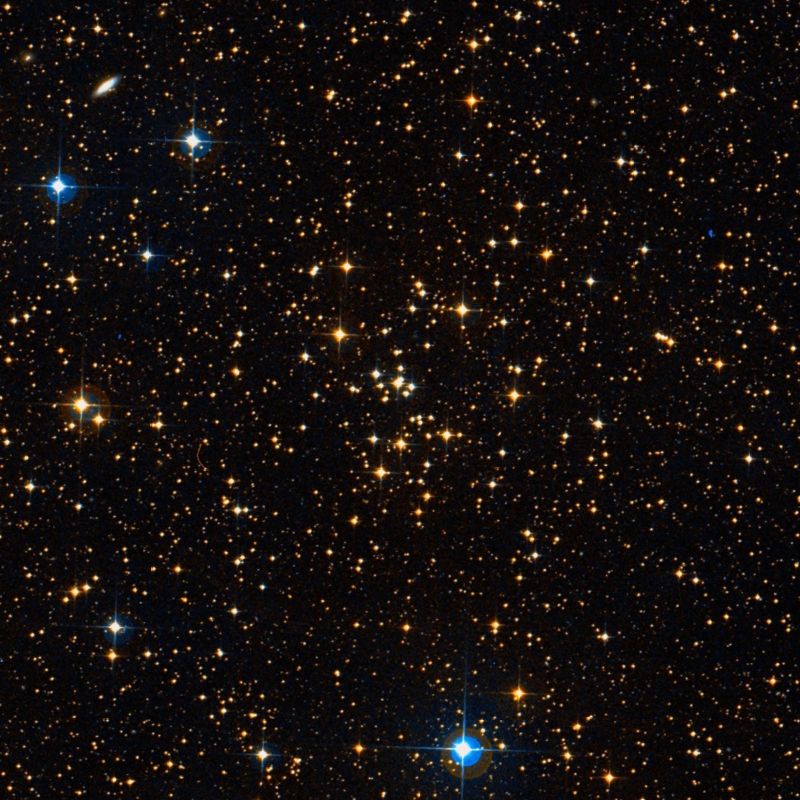 Foto do aglomerado NGC 3680