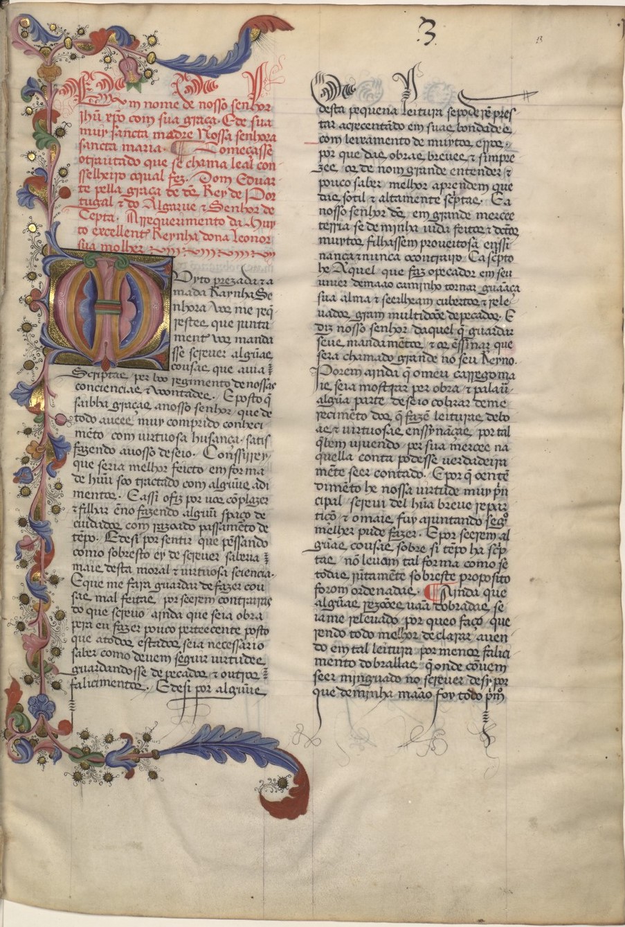 D. Duarte I. Leal conseelheiro, Livro da enssynança de bem cavalgar toda sela, 1401