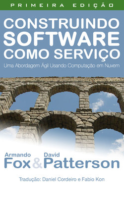 Capa do livro "Construindo Software como Serviço: Uma Abordagem Ágil Usando Computação em Nuvem"