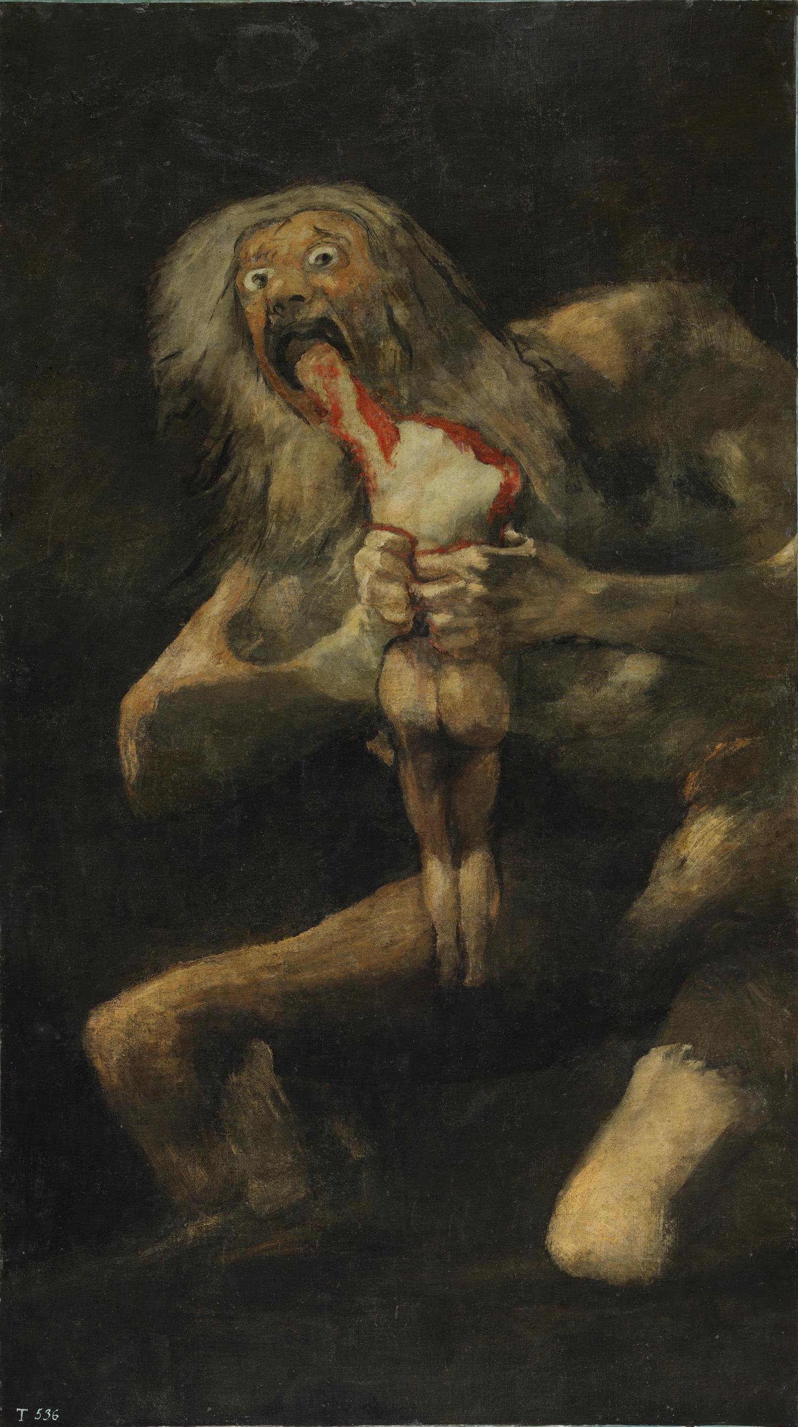 Saturno devora seu filho - Francisco de Goya