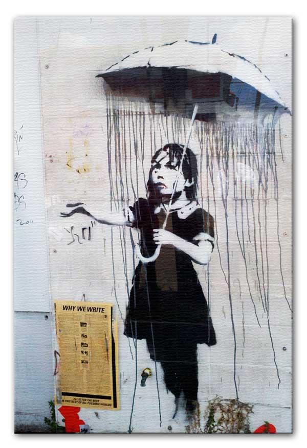 Umbrella Banksy