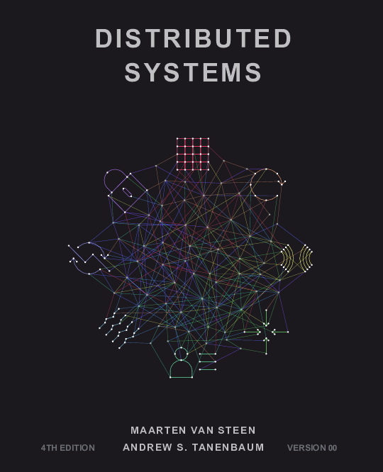 Imagem da capa da 4ª edição do livro "Distributed Systems"